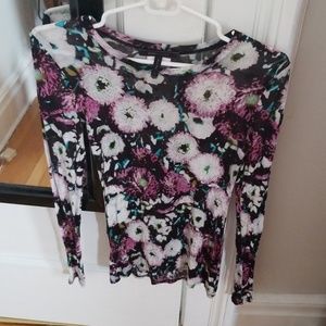 Floral print blouse